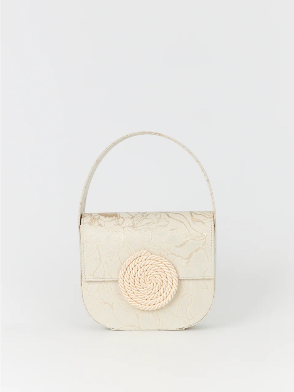 Destree Cream Jacquard Martin Bag